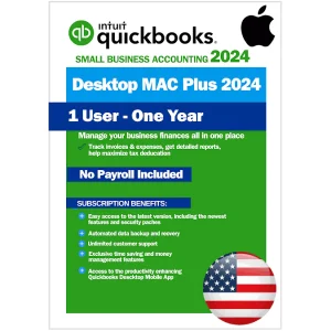 QuickBooks Desktop Mac Plus 2024 – Lifetime